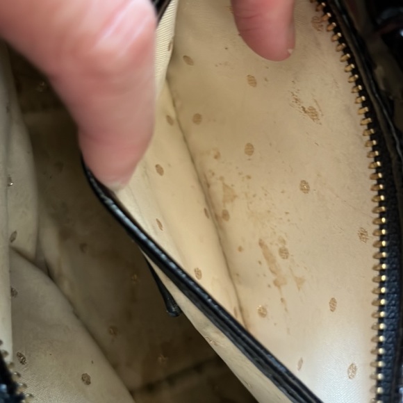 KATE SPADE FLORAL CUT OUT CROSSBODY BAG Black - Picture 8 of 13